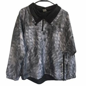 Champion C9 Hologram Half Zip Pullover Jacket L